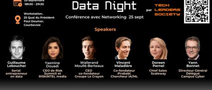 Les leaders de la Tech à Courbevoie pour la Data Night