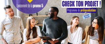 Les lauréats du programme de préincubation Check ton Projet à Courbevoie